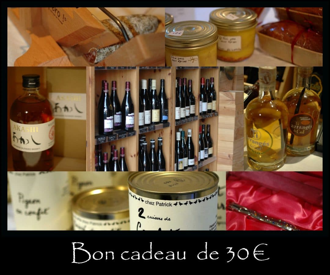 Bon d'achat boutique 30€ - Vin à Annecy (74), dégustations